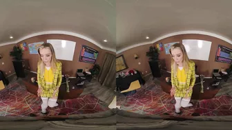 VR Conk Final Test Before Date – Fuck Your Hot Blonde College Friend Haley Reed XXX Parody VR Porn