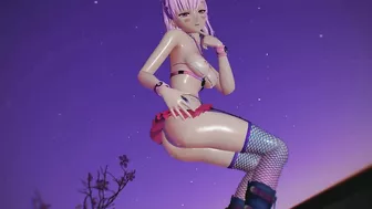 MMD R18 4k UHD Bondage Bikini Misaka Rose – Vibrations – 1068