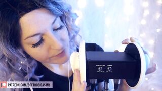 SFW ASMR - Intense Girlfriend Ear Licking - PASTEL ROSIE Non Nude Tingly Ear Eating - Tongue Fetish