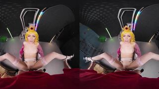 VR Conk Fuck Beautiful Princess Peach In Best Super Mario XXX Parody VR Porn