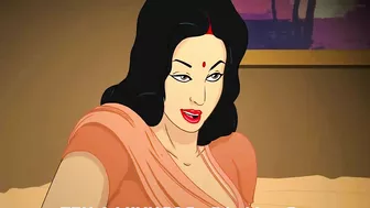 Desi Bhabhi Ki Chudai (Hindi Sex Audio) – Sexy Stepmom gets Fucked by horny Stepson – Animated Cartoon Porn – Hindi