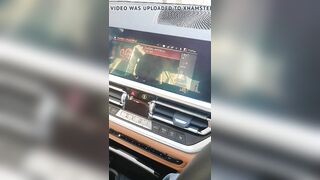 Step mother surprised by step son having sex in the car with da