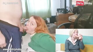 MyDirtyHobby - Redhead blowjob tutorial