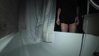 Real Cheating. In The Bathroom, The Wife Fucked Her Classmate In All Holes. Husband Is At Work