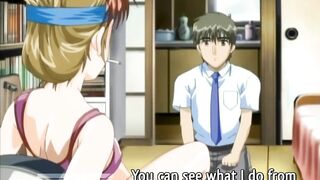 MILF Seduces a Young Public Worker - Uncensored Hentai [Subtitled]