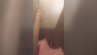 Trying to sneak moms dildo back but caught her fucking! Had to listen & fuck myself PART TWO