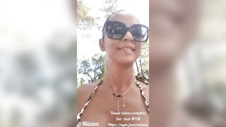Miiana - Défi : je branche un vacancier au camping et me fais sodomiser dans mon mobil home