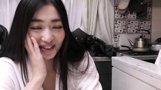 ASIAN JAPANESE PORN BABE ENJOYS A DOUBLE PENETRATION WITH