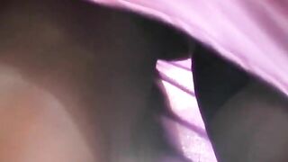 Voyeuring the hot upskirt nylons view