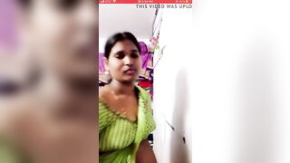 Tamil hot family girl striptease video