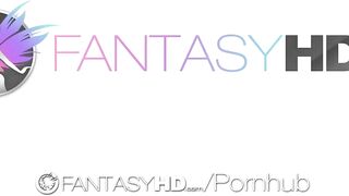 FANTASYHD Tight Pussy Ariana Marie Spreads Legs For Numerous Cocks