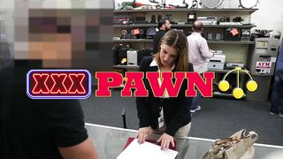 XXX PAWN - Foxy Business Lady Gets Fucked In Shop Backroom