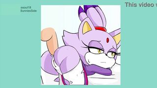 Blaze gets her ass pounded by Sonic