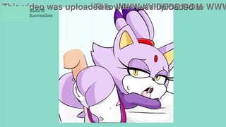 Blaze gets her ass pounded by Sonic