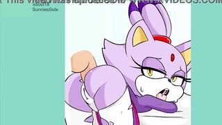 Blaze gets her ass pounded by Sonic