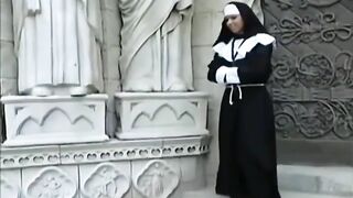 nun fucks a tourist