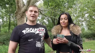 GERMAN SCOUT – TATTOO MODEL SNOWWHITE TALK TO FUCK AT REAL STREET CASTING