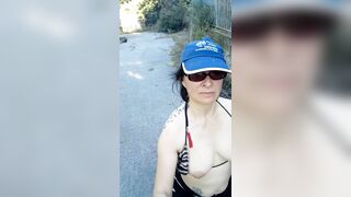 Danger!! Milf nude sneaking around risky Private Property Water Plant!! part 7