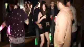 Horny sluts getting their wet pussy fucked in a party