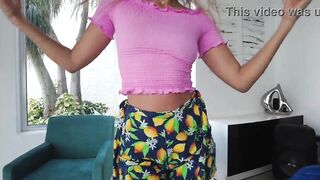 sexy ass dance in colorful shorts