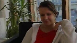 German Amateur Casting! This is how these perverted girls masturbate