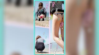 Fishnet Stockings × Loose Socks × Ball Pants High-quality sex videos that stick with fetishes!part2