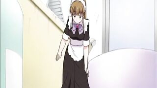 FUCKMELIKEAMONSTER - Anime maid gets wet pussy fantasizing (Hentai Anime)