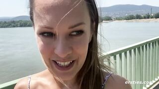 Ersties -Sexy Solo Girl Masturbates Outdoors