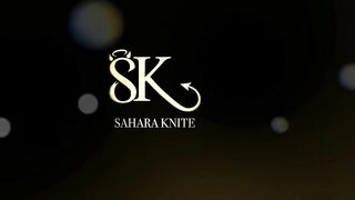 SAHARA KNITE - When the comes calling......Sahara gives a foot job, a blow job, and much, much more!