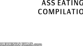 Ass Eating Lesbians and Rimming Compilation - GirlfriendsFilms