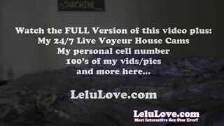 Lelu Love-2 Cums In 5min After Sex Pee