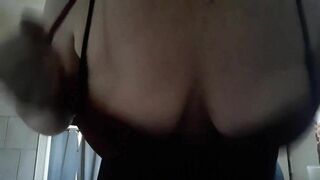 Amateur milf big titties hard nipples pov