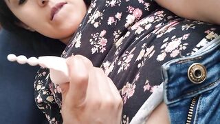 Mexican Nympho Rubs Herself To Orgasm With Her Hand Down Her Jeans