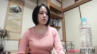 Japanese MILF Secretary Gets Her Pussy Explored POV