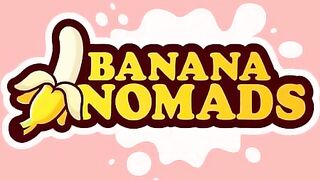 Chica española hablando sucio me hace una mamada increíble y se lo traga todo - Banana Nomads -
