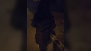 Walking nude in my hometown streets afraid to be discovered