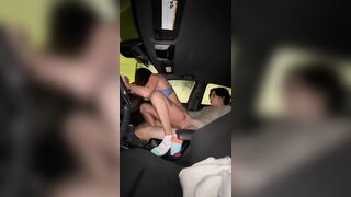 Italian model loves to get fucked in the car