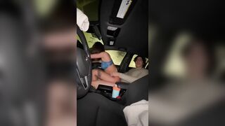 Italian model loves to get fucked in the car