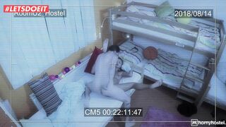 LETSDOEIT - Dude Fucks Horny Teen While Boyfriend s in Hostel