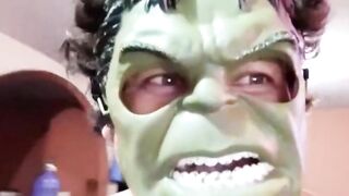 Hulk is here and I blow her pussy