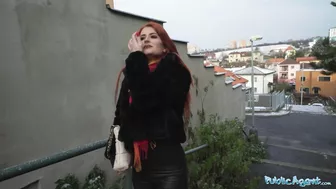 Public Agent Hot Redhead with a Fantastic Bubble Butt Fucked by a Stranger