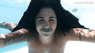 Venezuelan Beauty Alluring Underwater Showcase