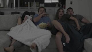 Scary Movie Night with Aria Valencia and Kenzie Love turns into Steamy Sex Session - S44:E11