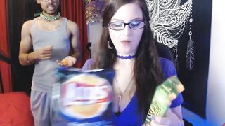 Feedee & Burps Camgirl Chat #2 cute girl with huge tits