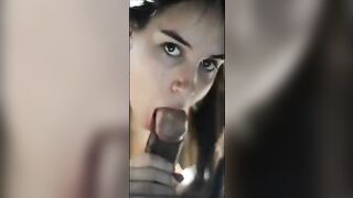 cute pigtail blowjob