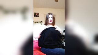 Teenage Titty Tease Snapchat Short Clip