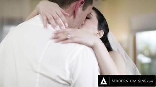 MODERN-DAY SINS - Groomsman ASSFUCKS Italian Bride Valentina Nappi On Wedding Day + REMOTE BUTT PLUG