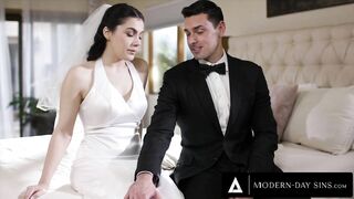 MODERN DAY SINS Groomsman ASSFUCKS Italian Bride Valentina Nappi On Wedding Day REMOTE BUTT PLUG (Ryan Driller)