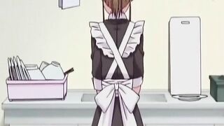 FUCKMELIKEAMONSTER - Anime maid masturbates and gets wet