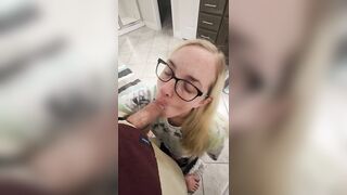 Your favorite cum slut sucking another hard cock and swallowing every drop - Mama_Foxx94